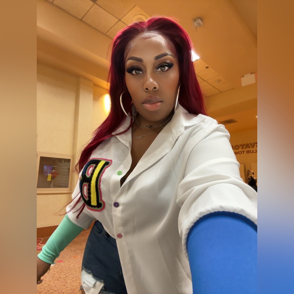 Oversized button up/down shirt